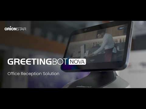 Nova - Premium AI Reception Robot - ChatGPT Powered, 30+ Languages