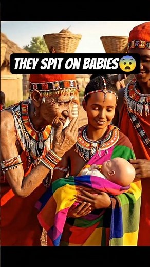 In Kenya, Spitting Means Respect 😱 | Unbelievable Maasai Tradition