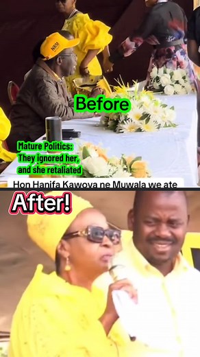 Hon. Hanifah Kawooya punishes Hon. Minister Haruna Kasolo. Mature Politics. Bitegeere