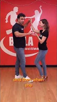 Salsa Dance Intermediate Inside Turns and Loops Tutorial #learnsalsa