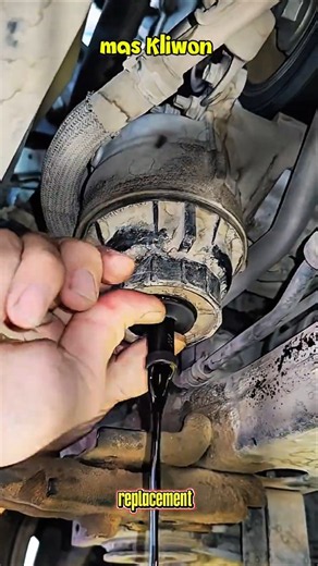 How to Replace a Car Oil Filter Properly | Engine Maintenance Tutorial#shorts #automotive #mechanic