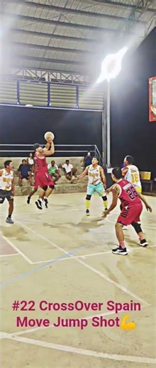 Maldito #22 CrossOver Spain Move Turn Around Jump Shot💪🏀