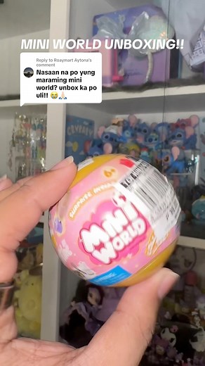 🥚 MINI WORLD EGG UNBOXING?? SUPER LIIT NG NAKUHA KO!!! ang cute 🤣 #ohhyeats #unboxing #blindbox #eggunboxing #miniworld #toys #toysforkids #toy | Ohhyet