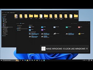 How to make Windows 10 Look Like Windows 11 - Using Custom Theme