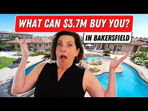 Tour Of An Incredible $3.7 Million Estate In Bakersfield, California!