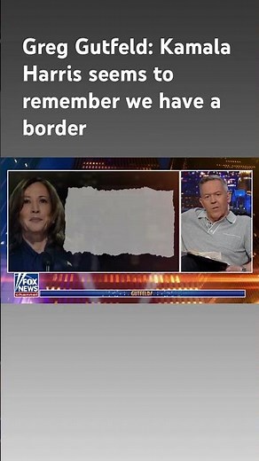 Greg Gutfeld: Kamala Harris has seen the light #shorts