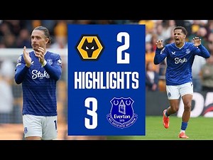 WOLVES 2-3 EVERTON | Premier League highlights