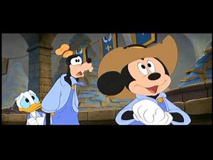 Mickey, Donald, Goofy - The Three Musketeers
