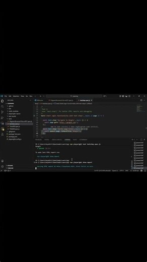 Playwright Hidden Gem 💎 | test.step()#Playwright #QA #AutomationTesting #SDET #TestingTips #shorts