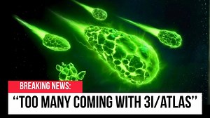 BIG BREAKING: 31/ATLAS Is Dragging a Hidden Swarm With It An interstellar object from another star system is getting a constant push that gravity and normal comet physics can’t explain. New images reveal a bizarre sun-facing “teardrop” glow that may be caused by a hidden swarm of trillions of tiny objects traveling with 3I/ATLAS. In this breakdown, we follow the numbers, test the swarm hypothesis, and ask what it really means if this thing isn’t moving alone. | Cosmic Discoveries