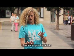 A visual poem - Día internacional de la lengua de signos en Granada