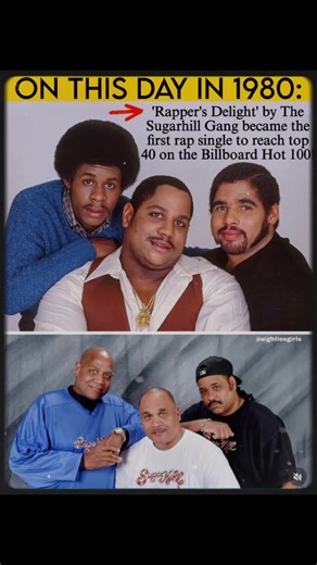 "Rapper's Delight" by The Sugarhill Gang became the first hip-hop sing...