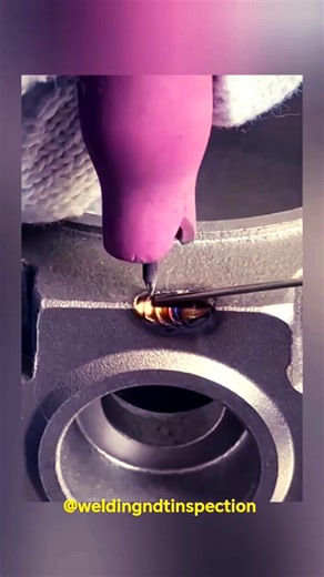 TIG welding skill and repair! #shorts #ytshorts #viral ‪@WeldingNDTInspection‬