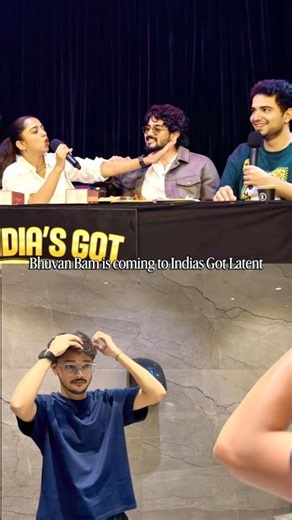 Bhuvan Bam is coming to indias got latent #samayraina #bhuvanbam #indiasgotlatent #comedy
