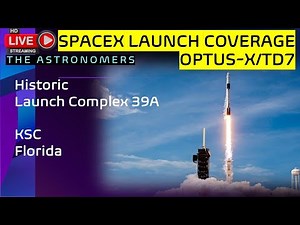 SUNSET LIFTOFF!! SPACEX Launches OPTUS-X/TD7 from KSC Pad 39A