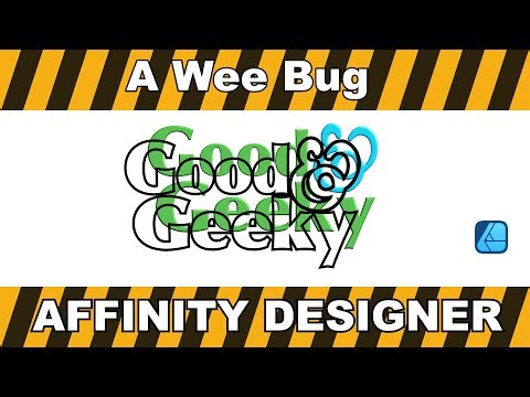 Affinity Designer - A Bug Affecting Your Group Selection