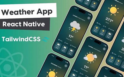 使用React Native构建天气应用程序 | React Native项目