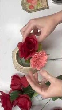 Grab a vase and let’s turn it into beautiful spring decor #springdiys