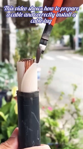 🔌 Cable Termination: The End of the Cable, the Start of Safety! 🛡️ #CableInstallation