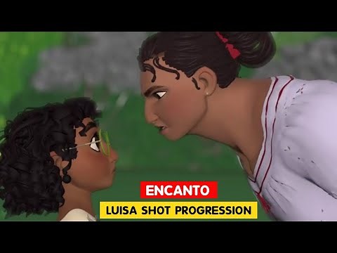 ENCANTO | Luisa Shot Progression | Andrew Feliciano |‪@3DAnimationInternships‬