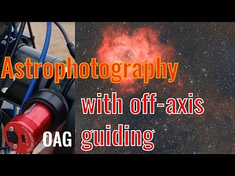 How to use off-axis guiding (OAG) for Astrophotography | Rosette Nebula through Redcat telescope
