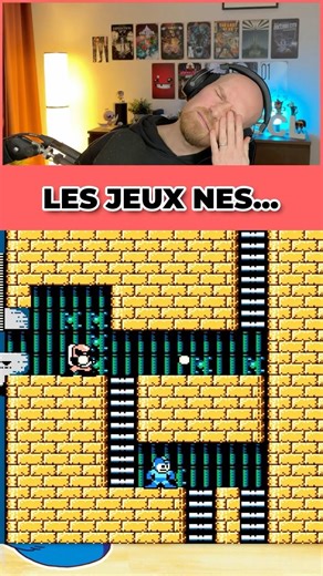 Les jeux sur NES... 🕹️👾 #twitch #retrogaming #streamer #gaming #megaman