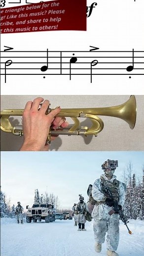 How to Play "The Army Song" (US Army March) on Trumpet 🎺 (Sheet Music + Play-Along)