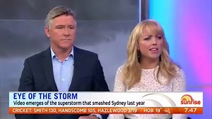 38K views · 115 reactions | New video of the super storm that hit Kurnell. "All of a sudden it turned black" - Darren Hart - TCF International. Story: https://yhoo.it/2h9CQEY #sun7 | Sunrise | Facebook