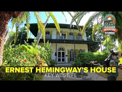 Ernest Hemingway's House in Key West | Giant Summer Adventure