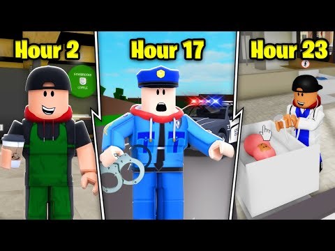 I Worked EVERY JOB In Brookhaven In 24 HOURS.. (Brookhaven RP)