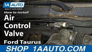 How to Replace Idle Air Control Valve 2001-07 Ford Taurus