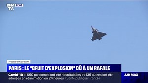 Paris: le "bruit d’explosion" dû à un Rafale qui a franchi le mur du son