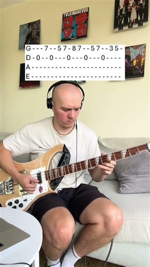 Forty Six & 2 - TOOL bass tab #bass #bassguitar #basscover #cover #tool #metal #bassist