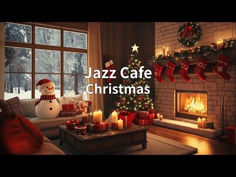 カフェ風スムースジャズ Elegant Smooth Jazz Cafe | 作業・リラックス用 Background Music | Christmas Jazz Cafe Music