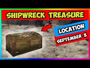 GTA Online Shipwreck Location September 3 | Shipwreck Treasure Guide + Frontier Outfit