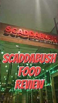 Scaddabush - Toronto Food Review | Truffle Bread, Butcher Pizza & Zucca Ravioli 🤤🔥