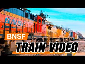💥 Epic Train Video: BNSF Freight Train Passing in Plano (HD)