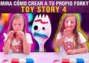 Aprende cómo hacer un Forky, el muñeco más famoso del momento, Estrella Osuna nos muestra paso a paso cada detalle, verás que es realmente sencillo 😍 | Badabun