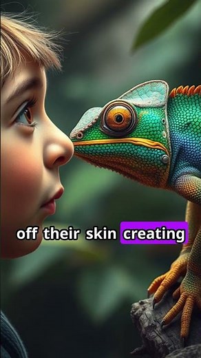 🎨 How Do Chameleons Change Color? (It's Not Just Camouflage!)