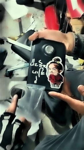 splendor tank new sticker Installation || #splendor