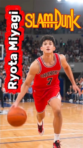 Ryota Miyagi of Slam Dunk 2026. real life anime. one of the best point guards | Alexis Call