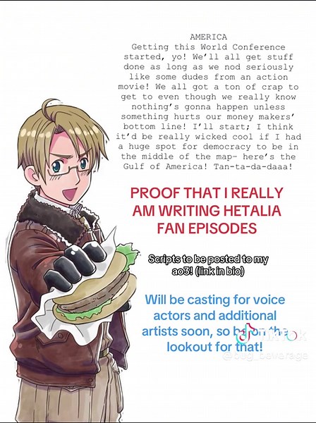 YES america crashes out bc of current affairs. YES the episodes are being done tastefully and not making jokes about the Big Important Events, but instead pokes fun of the light, sillier stuff! #HETALIA #americahetalia #aphamerica #hetaliaamerica #hetaliaaxis