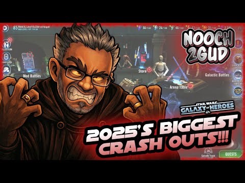 All of NOOCH2GUD's Biggest SWGOH Crash Outs of 2025!!!!