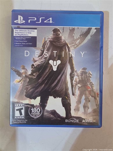 PlayStation 4 Destiny video game