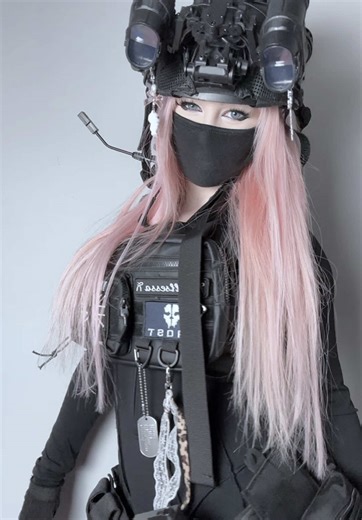 Pink Hair Cod Cosplay Transformation