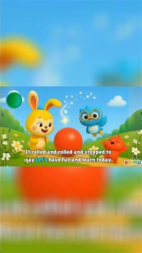 Join Bopplu's Shape Adventure Dance & Sing with the Rolling Circle!