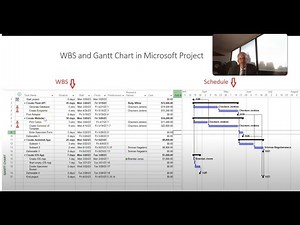 Create Work Breakdown Structure and Schedule in Microsoft Project