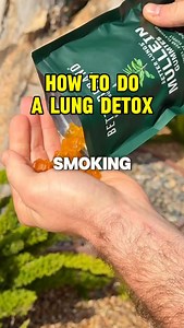 11K views · 240 reactions | Smoking leaves more than smoke, it leaves toxins and particles stuck in your lungs. 贈 Mullein gummies help break up that gunk so your body can naturally clear it. Each serving has 2000mg of pure mullein extract. Take 2 gummies daily to support lung health, clear mucus, and breathe easier.  Perfect for smokers or anyone exposed to pollutants. Grab yours now before they sell out! | Betterbrand | Facebook