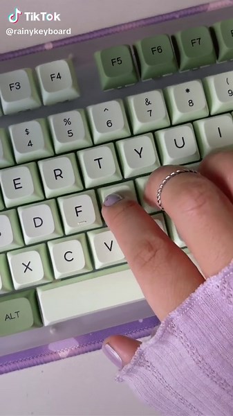 BBT U4T Linear Switches Sound Test | Custom Mechanical Keyboard Typing ASMR