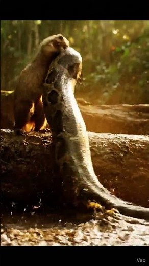 Anaconda vs Mongoose | Real Jungle Fight | AnimalClash